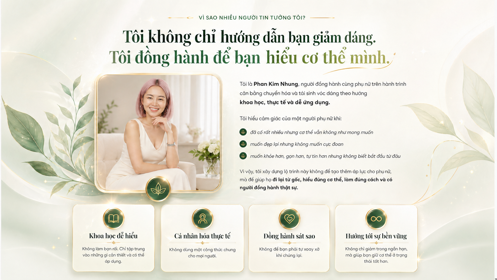 Vì sao nhiều người tin tưởng tôi - Phan Kim Nhung