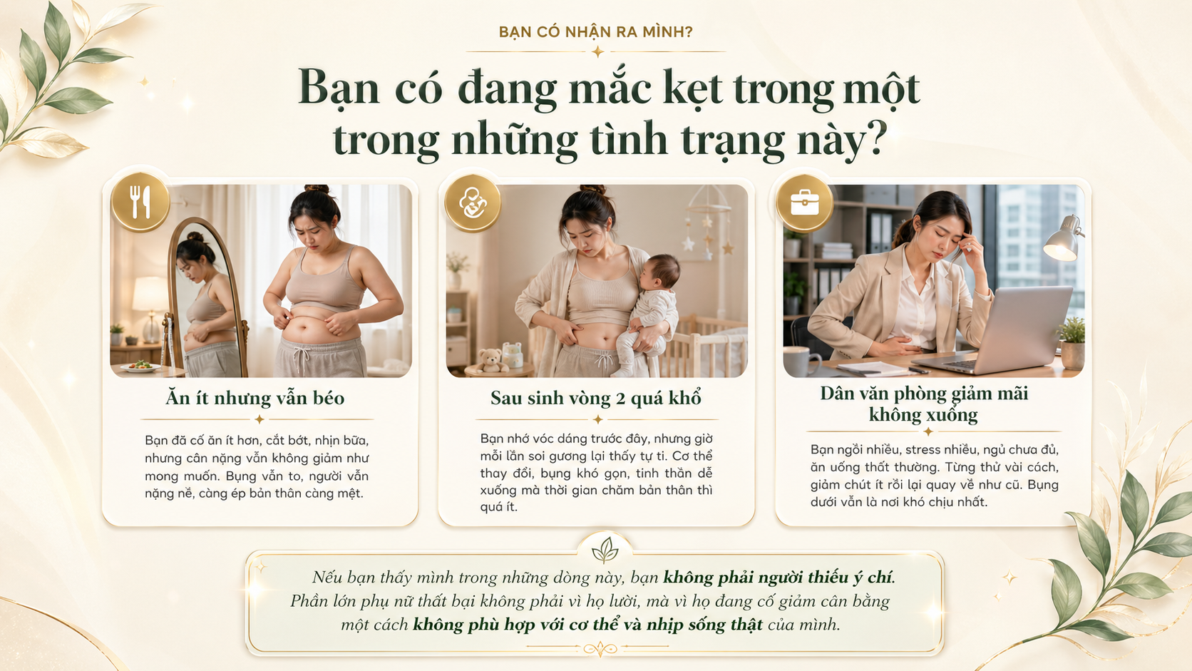 Bạn có nhận ra mình? - Các tình trạng phổ biến
